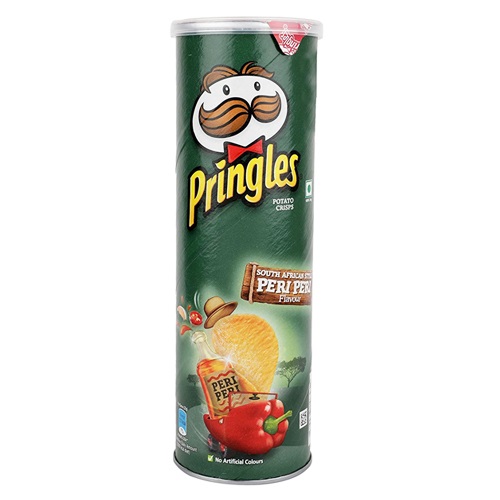 Buy Pringles Potato Crisps- Peri Peri Flavour Online at Best Price in ...